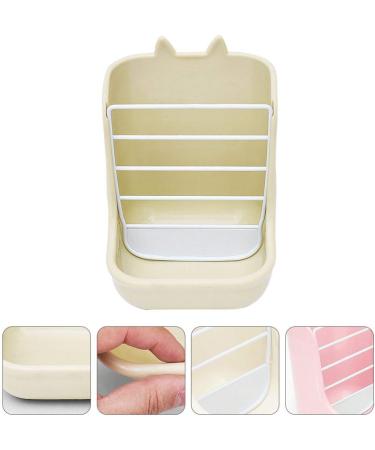 Balacoo 1pc 2 in 1 Grass Stand Hamster Chinchilla Feeder Food Basket Bunny Feeder Rack Manger Pet Ferrets - Buy Online on GoSupps.com