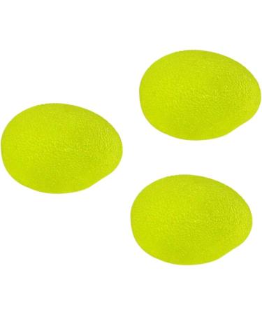 GLEAVI Finger Grip Ball - 3pcs Stress Relief & Finger Exercise Grip Balls for Hand Strengthening - Egg-Shaped Training Tools - Buy Online on GoSupps.com