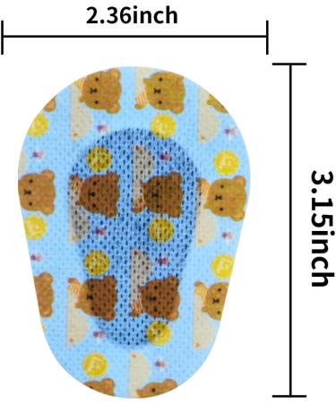 Buy Andicage Cartoon Self-Adhesive Eye Flaps for Kids - Disposable Amblyopia Pads for Lazy Eye Soft Material 60 Pieces - International Shipping Available - Buy Online on GoSupps.com