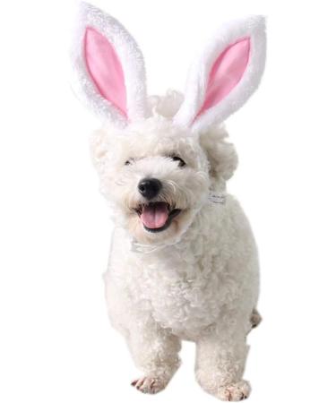 Golden Apple 2 Pcs Christmas Pet Headband Fluffty Bunny Ears Headband Easter Party Puppy Headwear Supplies for Cat Dog (S) - Buy Online on GoSupps.com
