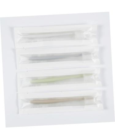 Partykindom Natural Sensitive Toothbrush Set - 4 Pack Eco-Friendly Hand Toothbrushes for Household Use | International Shipping Available - Buy Online on GoSupps.com