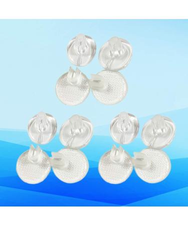 Healifty Transparent Split Toe Cushion Silicone Flip Flops Foot Pad - 6 Pairs | Home Outdoor Comfort - Buy Online on GoSupps.com