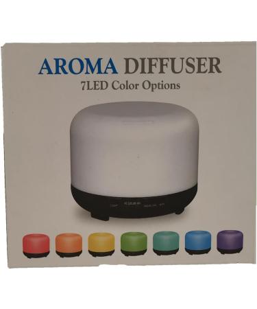 Buy Gohytal 500ml Aroma Diffuser - Ultrasound Essential Oil Diffuser with 7 LED Colors Remote Control & BPA-Free for Home Office Spa & Yoga - Buy Online on GoSupps.com