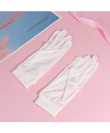FRCOLOR 1 Pair Laboratory Gloves Housekeeping Gloves Hand Care Gloves Household Gloves Anti Gloves Work Gloves for Women Womens Gloves Gloves Miss White Powder Cotton Gloves - Buy Online on GoSupps.com