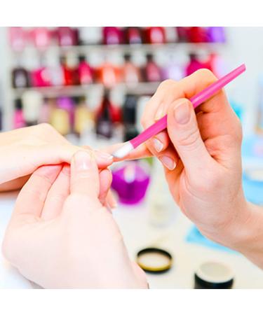 Soft N Style Professional Plastic Cuticle Pusher - Pink & Purple | Best Nail Care Tools for Manicure & Pedicure | Fast International Shipping - Buy Online on GoSupps.com