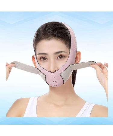MAGICLULU Slimmer Chin Lift Band V Thin -lifting Artifact Chin Cheek Slim Thin Masseter Chin Peel off Belt Facial Slimming Thin Noodles Pink Care - Buy Online on GoSupps.com