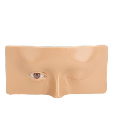 Makeup Practice Kit | Eyeliner Face Board & False Eyelashes for Beginners | Professional Training Tool (Wheat Skin - Buy Online on GoSupps.com