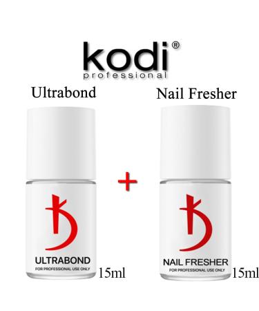 Buy Kodi Professional 2in1 Ultrabond & Nail Fresher Kit - 12ml Gel LED/UV Nail Polish Soak Off - Fast International Shipping - Buy Online on GoSupps.com
