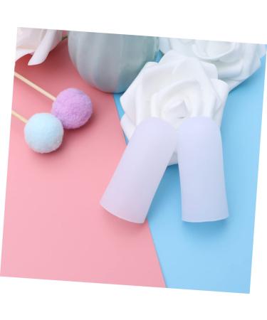 HEALEEP Toe Straightener & Bunion Spreader Gel Protectors - Foot Dilator & Thumb Protector for Bunion Relief - White Toe Separator pair - Buy Online on GoSupps.com