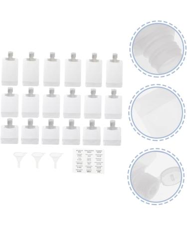 minkissy 1 Set Flap Lotion Bag Shampoo Container Portable Spout Pouch Travel Size Container Travel Toiletries Travel Pouches for Toiletries Liquid Square The Pet Clamshell Dispenser - Buy Online on GoSupps.com