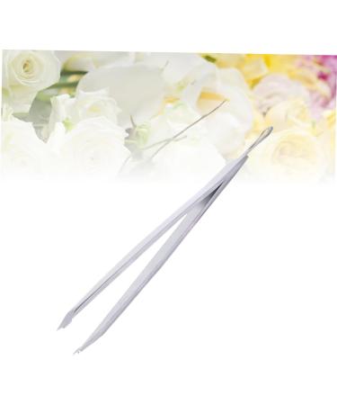 Angoily 1pc Lash Makeup Stainless Steel Eyebrow Eyebrow Clip Beauty Tools Eyebrow Trimming medium Silver - Buy Online on GoSupps.com
