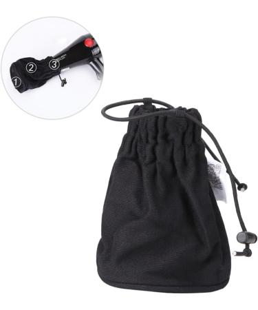 WOONEKY 1pc Hair Dryer Pocket Blow Dryer for Curly Cotton Storage Bag Wind Shield Pocket Hairdryer Bag Black - Buy Online on GoSupps.com