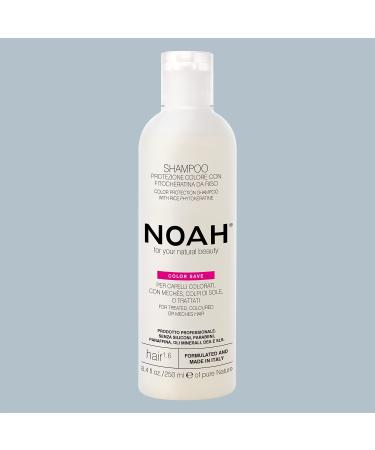 Noah 1.6 Color Protecting Shampoo - Eco-Friendly Sulfate-Free Vegan Keratin Care with Rice Protein & Ylang-Ylang 8.45 fl. oz - Buy Online on GoSupps.com