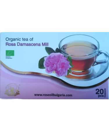 Alba Grups - Rose Tea Rosadamascena Mill with 20 tea bags 1 gr - Buy Online on GoSupps.com