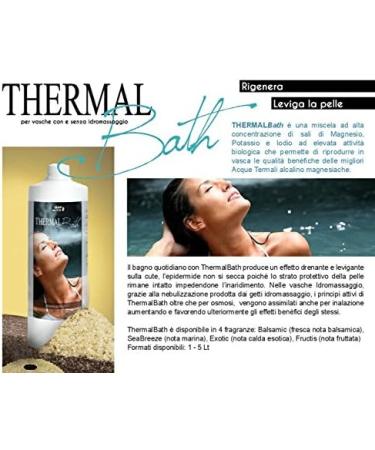 THERMAL BATH 1 LT (Exotic) - Thermal Water for Spa Hydromassage Jacuzzi and Pool. - Buy Online on GoSupps.com