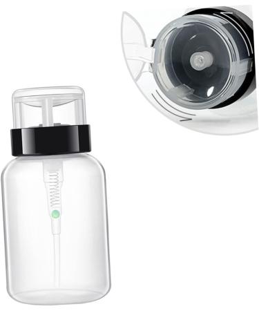  Beatifufu Set of 6 Squeeze Bottles for Nail Polish Remover 200ml Squeezable and Lockable for Makeup Remover and Toner Under-Neck Black - Buy Online on GoSupps.com