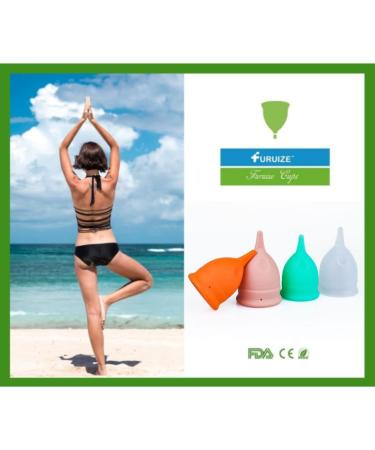 Furuize Easy Menstrual Cup - Medical Grade Silicone Size S | Prevent Infections Strengthen Pelvic Floor & Eco-Friendly Solution - Buy Online on GoSupps.com
