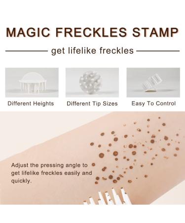 Erinde Upgrade Liquid Freckle Pen - Fake Freckles Stamp for Natural Sunkissed Makeup (02 Chocolate) - Buy Online on GoSupps.com