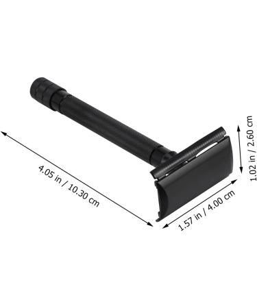 Healeeved 3ST Manual Double-Sided Razor - Adjustable Aluminum Alloy T-Handle | Premium Steel for a Closer Shave | International Shipping Available - Buy Online on GoSupps.com
