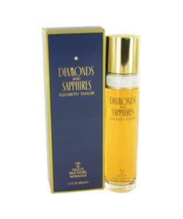 Diamonds & Sapphires by Elizabeth Taylor Eau De Toilette Spray 3.3 OZ Fresh 3.3 Fl Oz (Pack of 1) - Buy Online on GoSupps.com