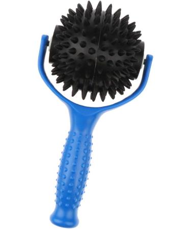 Sm Sunnimix Massage Scooter - Full Body Acupuncture Roller & Handheld Massager | Blue & Black Self-Massage Device for Relaxation - Buy Online on GoSupps.com