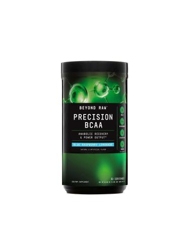 Beyond Raw Precision BCAA Powder | Anabolic Recovery & Power Output | Blue Raspberry Lemonade | 30 Servings - Buy Online on GoSupps.com