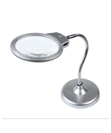Magnifiers Desktop Magnifying Glass with Light Led10 Times 20 Times HD Magnifying Glass