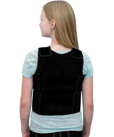 Sensory Compression Vest for Kids Weighted Vest Low-Pressure Comfort for Kids Teens Autism Hyperactivity Mood Processing Disorder Black - Buy Online on GoSupps.com