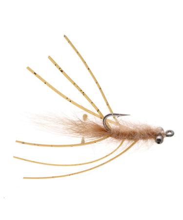 Umpqua Mantis Shrimp Fly - 3pk Tan #4 - 3PK
