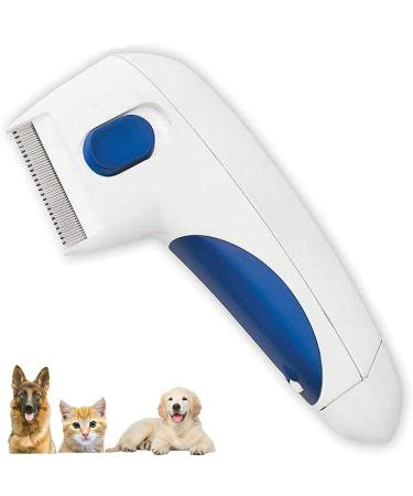 Cat Dog Flea Comb Electronic Flea Comb Lice Remover Pet Grooming Comb Brush for Dogs Cats Effective Remove Flea