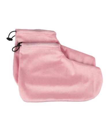 Ipetboom 2 Paires Protection Pour Mains Et Couvre-pieds Pour Bain De Paraffine Ensemble De Soins Paraffine 28x20cm rose