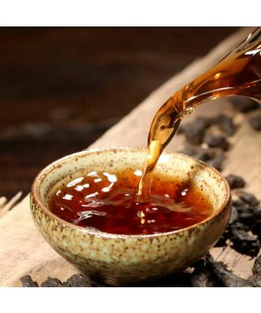 Th Pu'er Cuit Chinois Riz Gluant Parfum Th Noir Pu-Erh 250g - Buy Online on GoSupps.com