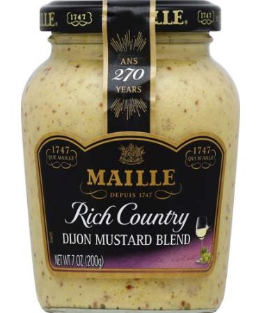 Maille Mustard Dijon Rich Country, 7 oz - Buy Online on GoSupps.com