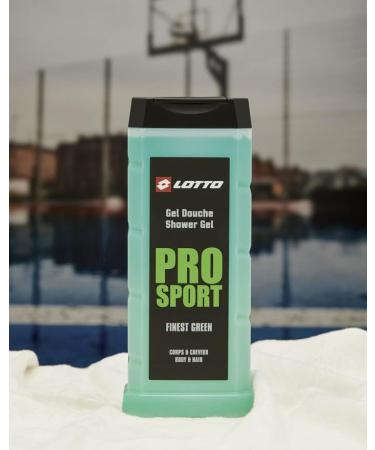  Lotto FINEST GREEN GEL DOUCHE PRO SPORT 450 ML - Buy Online on GoSupps.com