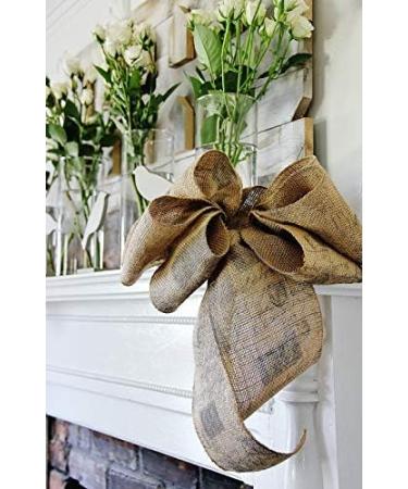 LaRibbons 3 Wide Burlap Fabric Craft Ribbon - 10 Yards - 01 Tan - Buy Online on GoSupps.com