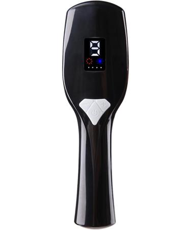 Ruiqas Micro- Current Vibration Scalp Massager Comb with Red Blue Light 1-9 Massage Levels - Buy Online on GoSupps.com