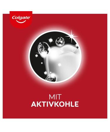 Colgate Toothpaste Max White Charcoal 4x75ml - Activated Charcoal Formula for 100% Stain Removal | Fast International Shipping - Buy Online on GoSupps.com