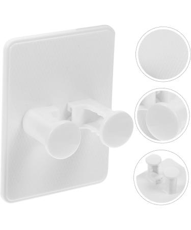 Shop Hapinary 4-Piece Shower Hooks Organizer - Razor & Brush Stands - Durable ABS Luffa Holder - No Punch White Design - International Shipping Available - Buy Online on GoSupps.com