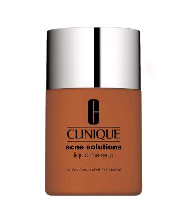 New Item CLINIQUE ACNE SOLUTION ACNE SOLUTIONS FOUNDATION 1.0 OZ CLINIQUE/ACNE SOLUTIONS LIQUID MAKEKUP 08 FRESH AMBER 1.0 OZ DRY COMBINATION/OILY SALICYLIC ACID ACNE TREATMENT