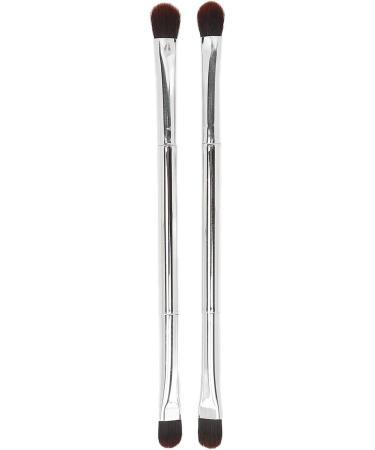 Double Ended Eyeshadow Brush Soft Fiber Hair Makeup Tool for Women and Artists - Buy Online on GoSupps.com