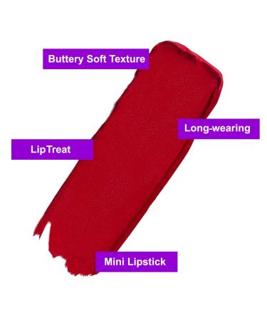 Organic Almond Chapstick Lip Balm - Heritage Dark Red - Moisturizing Makeup Butter for Young Women - Cute & Bold Lip Care Set - Buy Online on GoSupps.com