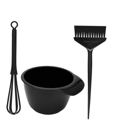 HONMEET 1 Set Hair Color Kit Hair Dyeing Bowl Hair Dyeing Brush and Bowl Hair Dyeing Brush for Salon Hair Coloring Bowl and Hair Dye Brush Hair Dyeing Mixing Bowl Pp re-usable