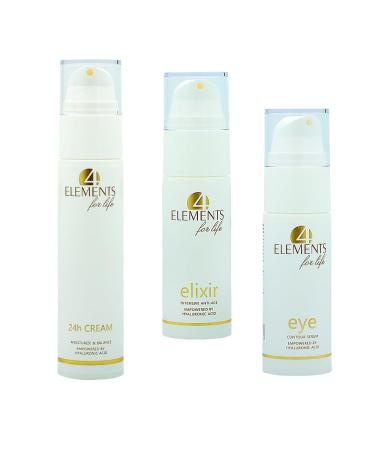 Aloe Vera and Hyaluronic Acid Facial Care Kit for a Fresh Face Anytime, for Anytime Facial Care, for Women, Men, Teen Girls, 3 Count,