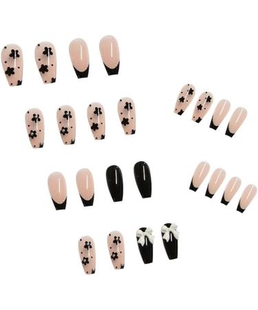 Press on Nails 3 Sets White Pearl Bow Artificail Nails Fake Nail Press-on Nails Removable for Women Girls (Color : Pearl Butterfly) (Color : Pearl Butterfly) (Pearl Butterfly) - Buy Online on GoSupps.com