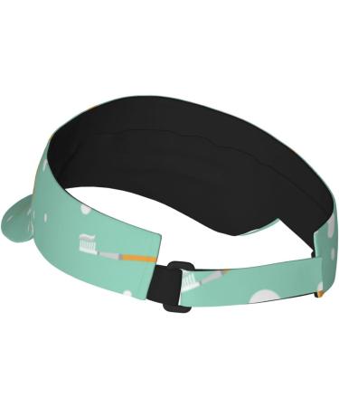 Shop Wicron Dental Background Tooth Toothbrush & Adjustable Sun Protection Caps - Unisex Baseball Hats for Sports - Buy Online on GoSupps.com