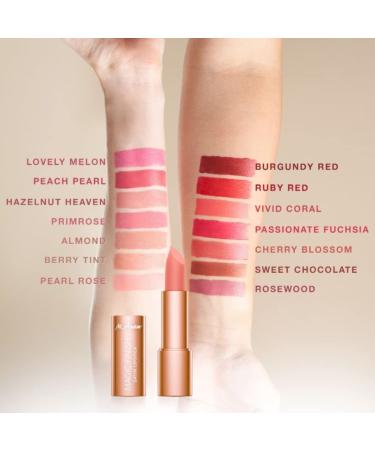 M. Asam Magic Finish Satin Lipstick in Rich Pink Shade - Long-lasting Matte Finish with Hyaluronic Acid - 0.14 Oz - Buy Online on GoSupps.com