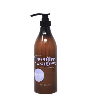 Vegan Shea Butter Lotion - Lavender & Sage 25oz 1 ct.