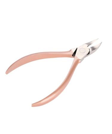 Rose Gold Metal Nail Clippers & Scissors - Nail Art Decorations for Home & Salon | International Shipping - Buy Online on GoSupps.com