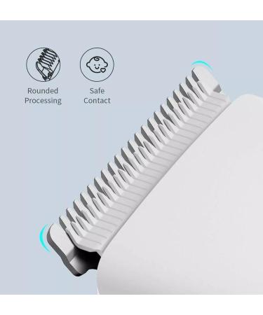 Buy Cordless Hair Clippers for Men - Rechargeable Electric Haircut Kit for Adults & Kids | White Hair Cutter Shaver - Buy Online on GoSupps.com