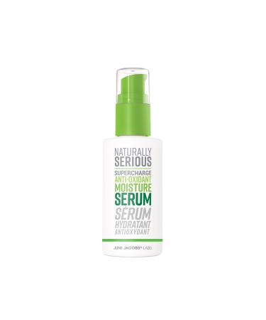 Naturally Serious | Supercharge Anti-Oxidant Moisture Serum Hydrating Serum With Hyaluronic Acid Face Serum For Dry Skin Vegan Skincare Cruelty-Free Skincare